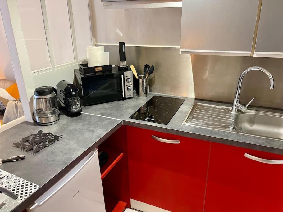 Duplex Hyper-Centre Avec Sa Cour Privee Apartment อองเชร์ ภายนอก รูปภาพ